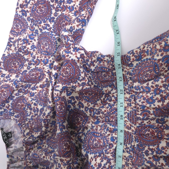 J.Crew Palermo Linen Smocked-Waist Floral Mini Dress Size Spring 2023 - Picture 7 of 14